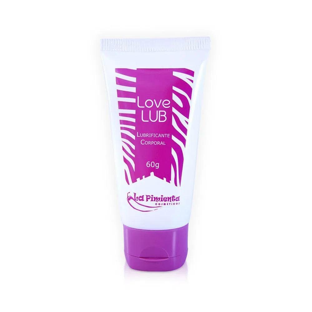 Lubrificante a Base de Água Love Lub Neutro | La Pimienta - 60g - Eróticos Sex Shop