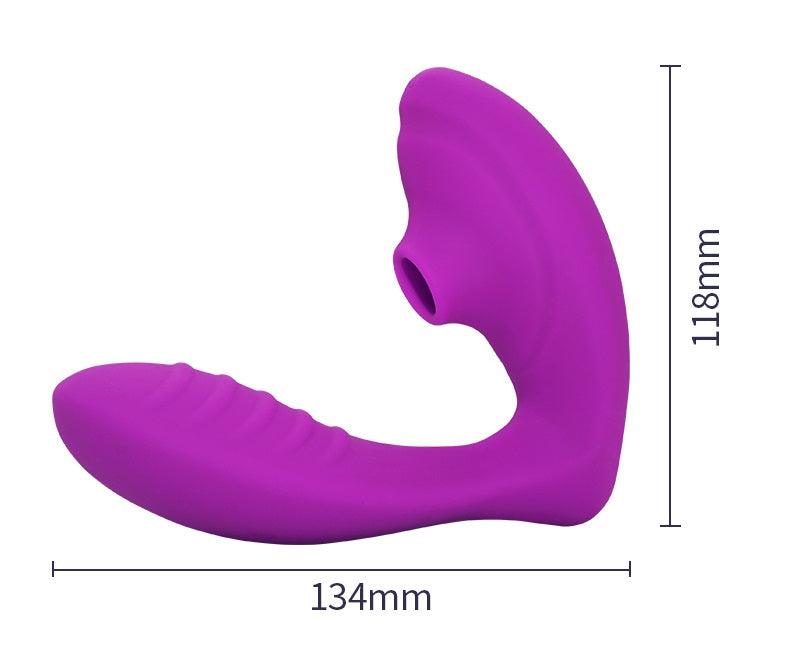 Vibrador Sugador de Clitoris Ponto G "Delirium" - Eróticos Sex Shop