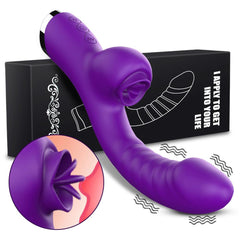 Vibrador Simulador de Sexo Oral Língua Estimulador de Clitoris "Lambidão" 10 Vibrações - Eróticos Sex Shop