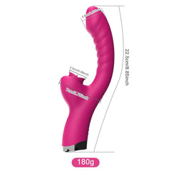 Vibrador Simulador de Sexo Oral Língua Estimulador de Clitoris "Lambidão" 10 Vibrações - Eróticos Sex Shop